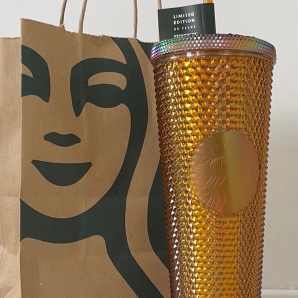 Starbucks 50th limited edition honeycomb 24oz & 16oz cold cup